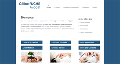 Desktop Screenshot of fuchs-avocat-strasbourg.com